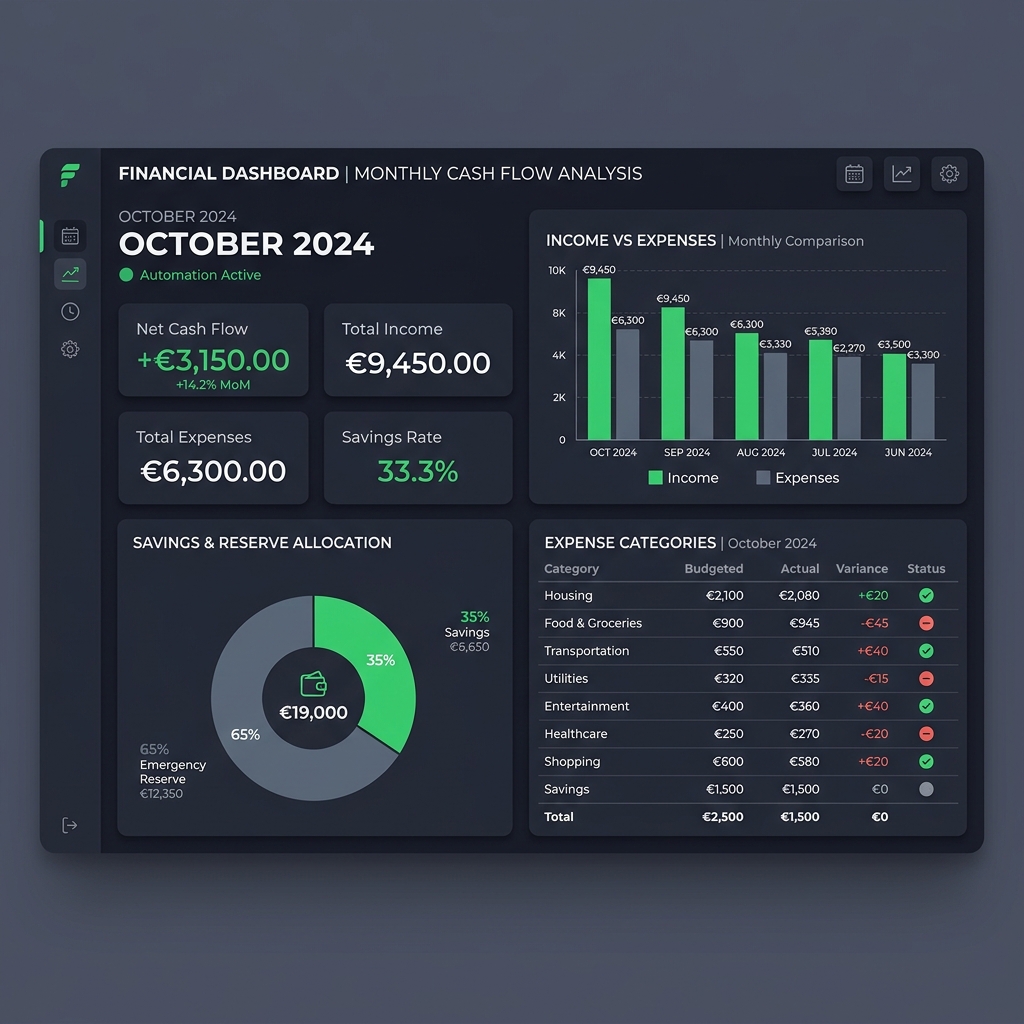 Sistema Olho de Deus Dashboard Mockup